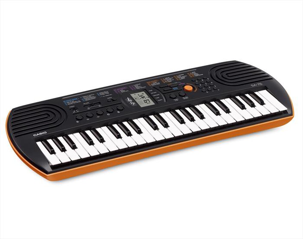 Immagine del prodotto CASIO - SA-76 (Mini Tastiera Musicale)-ARANCIONE