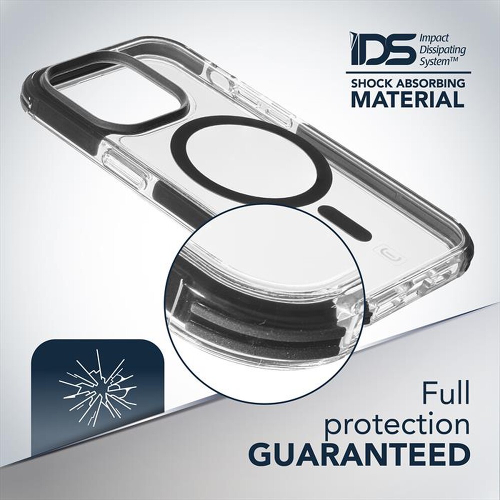 Immagine del prodotto CELLULARLINE - Cover iPhone 14 Pro TETRA FORCE STRONG GUARD MAG-Black