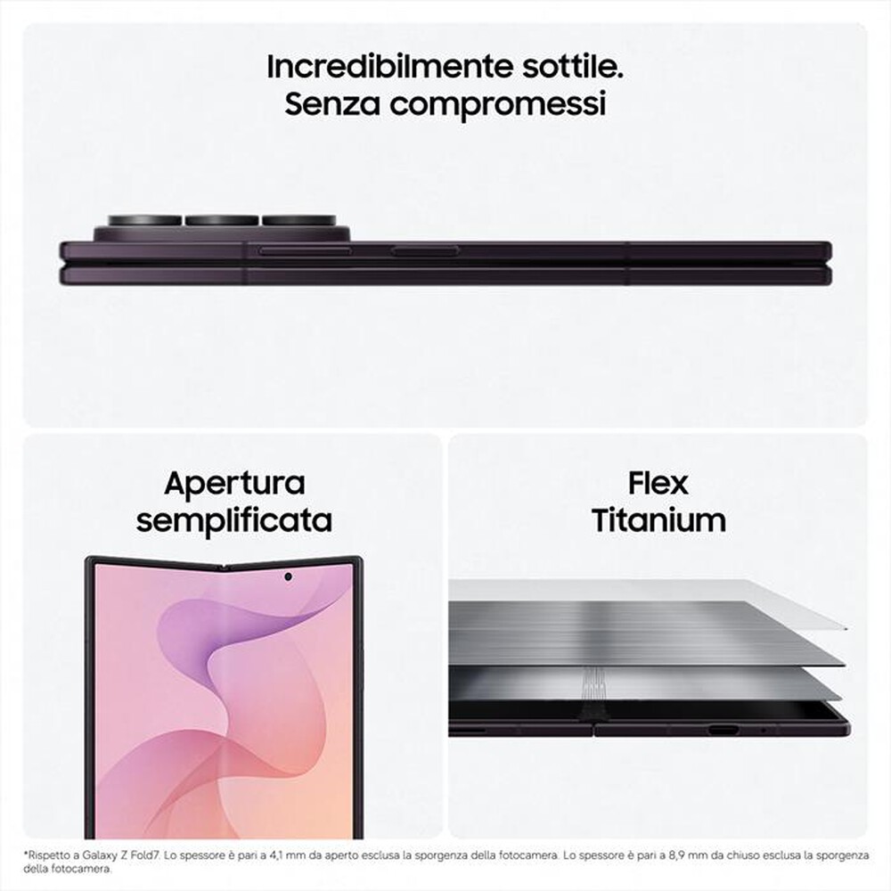 Immagine del prodotto SAMSUNG - Galaxy Z Fold8 Ultra 12+256GB-Graphite
