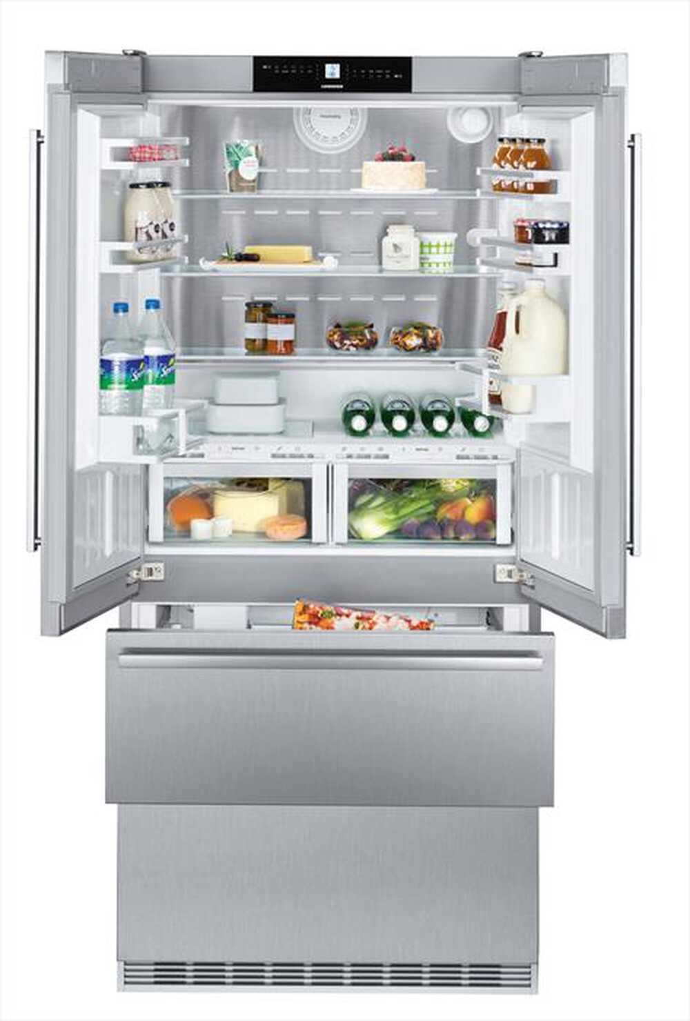 Immagine del prodotto LIEBHERR - Frigorifero combinato CBNES 6256-25 Classe F 585lt-Acciaio