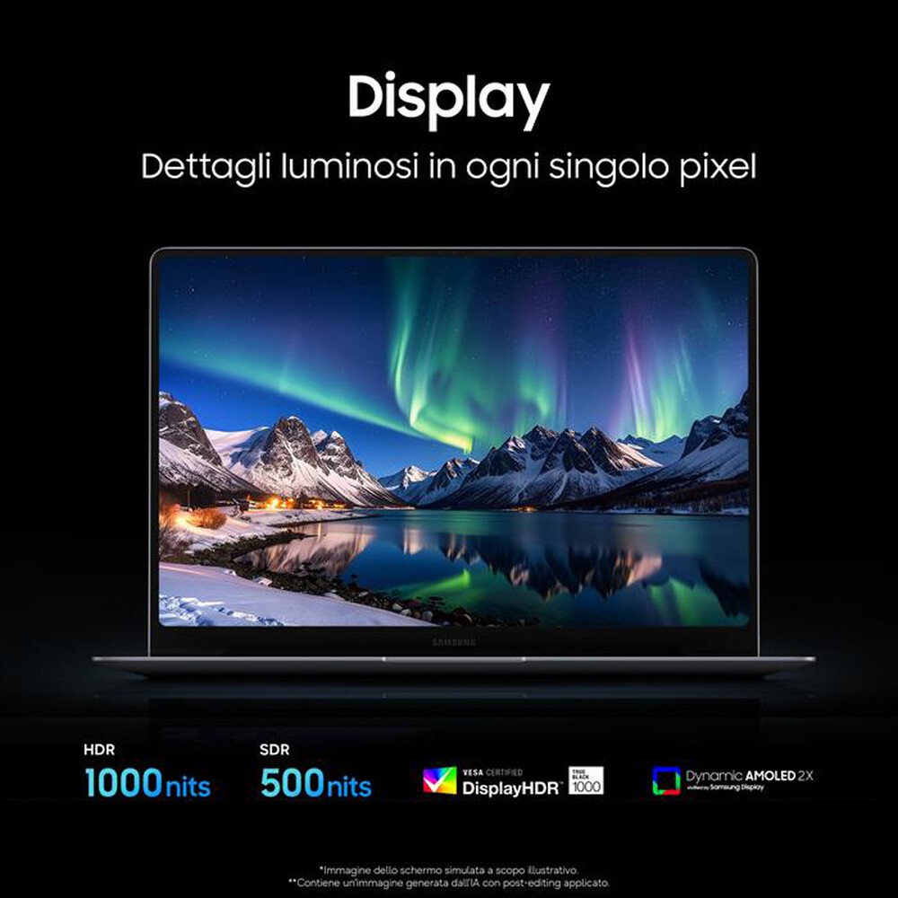 Immagine del prodotto SAMSUNG - Notebook GALAXY BOOK6 PRO 14"-Gray