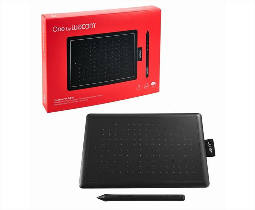 Immagine del prodotto WACOM - ONE BY WACOM SMALL-Nero/Rosso