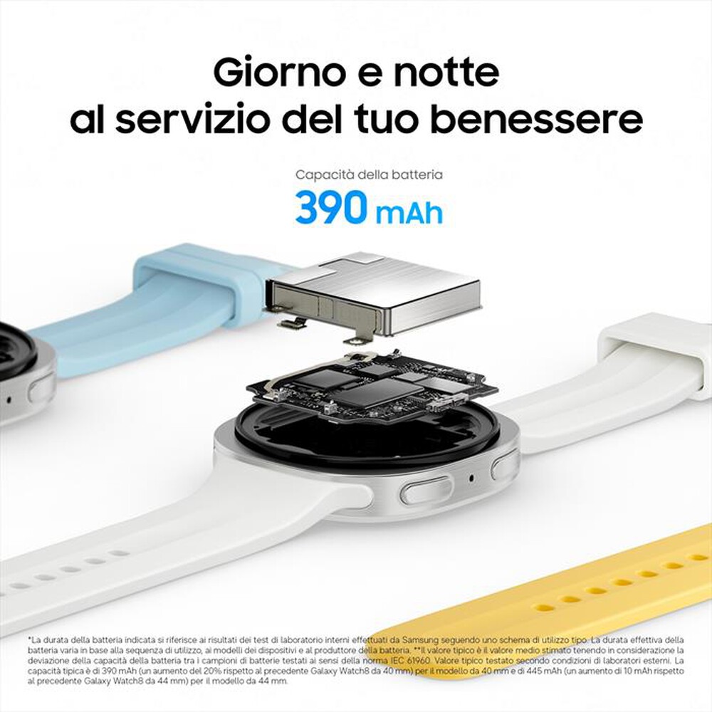 Immagine del prodotto SAMSUNG - Galaxy Watch9 40mm BT, 2+32GB-Cream