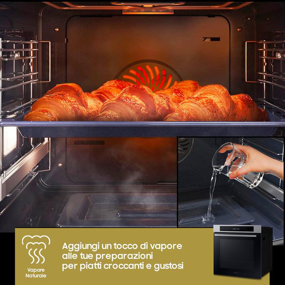 Immagine del prodotto SAMSUNG - Forno incasso elettrico NV7B4040VBS/U5 Classe A+-INOX