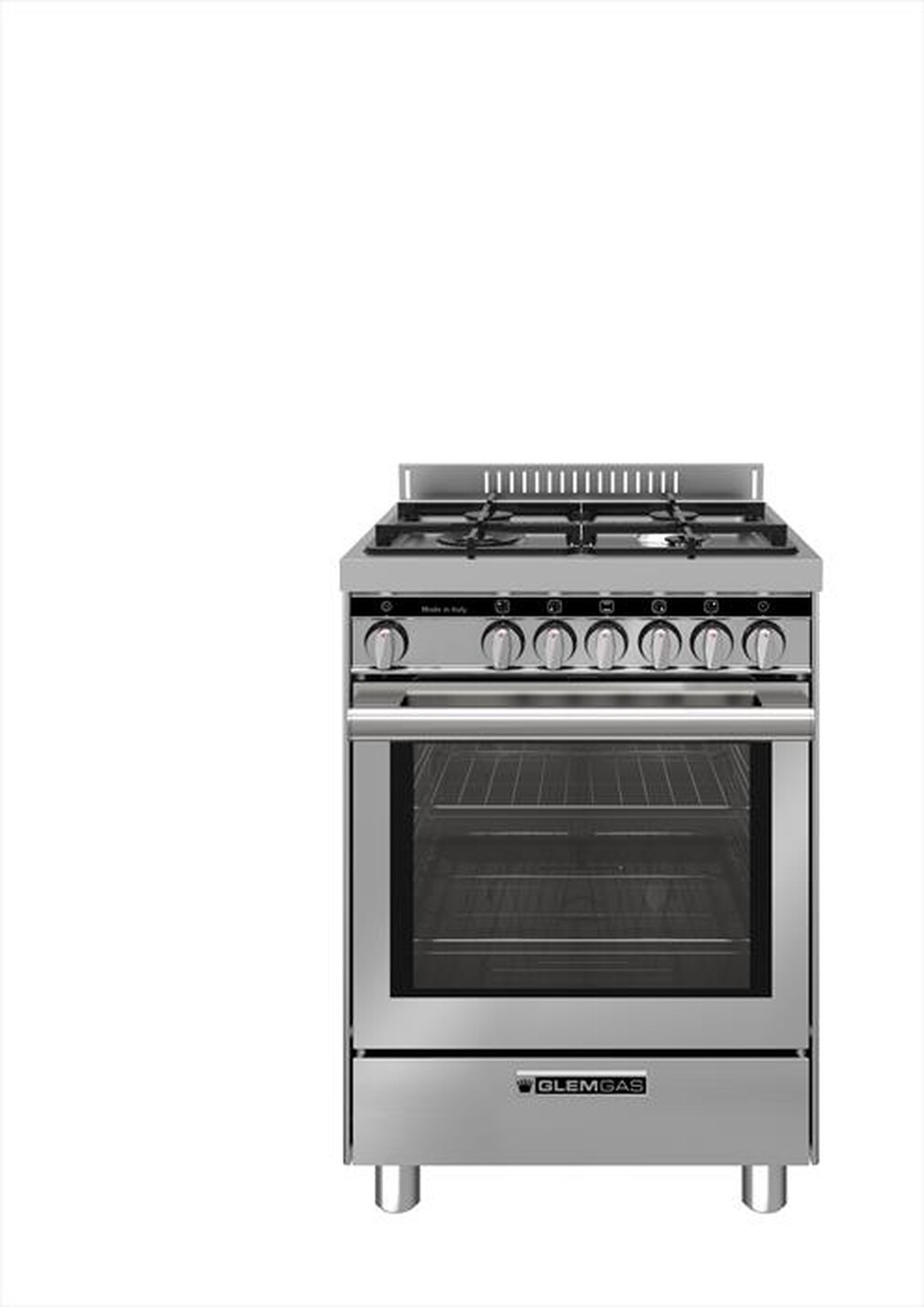 Immagine del prodotto GLEM GAS - Cucina a gas ST664MI Classe A+-Inox