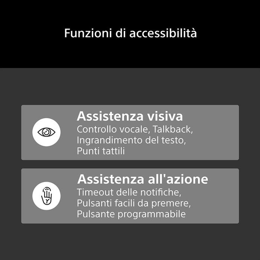 Immagine del prodotto SONY - Smart TV LED UHD 4K 75" K75S25M2PB.CEI-NERO