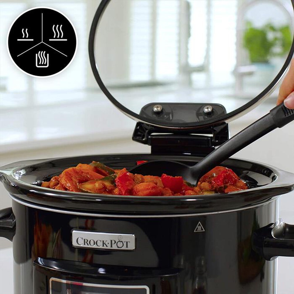 Immagine del prodotto Crock Pot - SLOW COOKER 4,7 LT COPERCHIO CERNIERA-Black