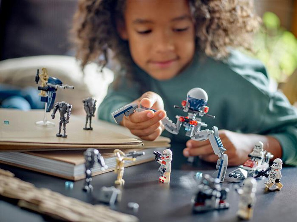 Immagine del prodotto LEGO - STAR WARS Clone Trooper e Battle Droid 75372