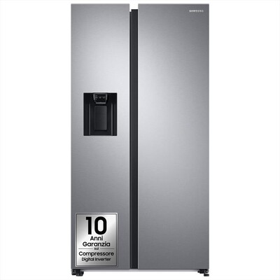 SAMSUNG - Frigorifero side by side RS68A854CSL/EF Classe C-EZ Clean Steel