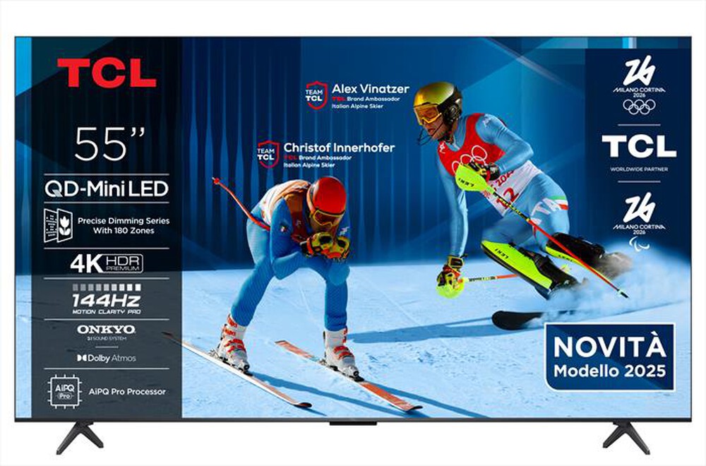 Immagine del prodotto TCL - Smart TV MINI LED UHD 4K 55" 55C69K-Metallico