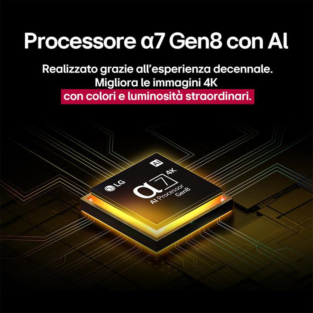Immagine del prodotto LG - Smart TV TV QNED AI UHD 4K 50" 50QNED80A6A-Nero