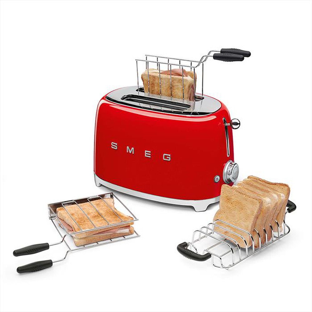 Immagine del prodotto SMEG - Tostapane 50's Style 2x2 fette &ndash; TSF01RDEU-rosso