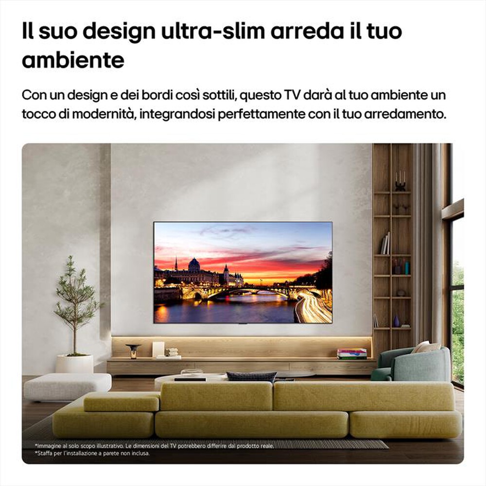 Immagine del prodotto LG - Smart TV OLED 4K 65" EVO AI C6 PRO OLED65C66LB-Charcoal Black