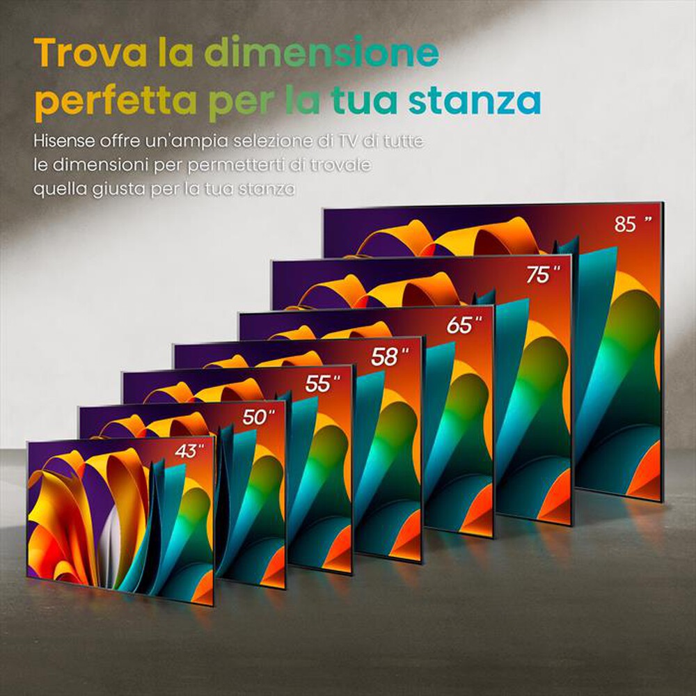 Immagine del prodotto HISENSE - Smart TV LED UHD 4K 75" 75A69N-NERO