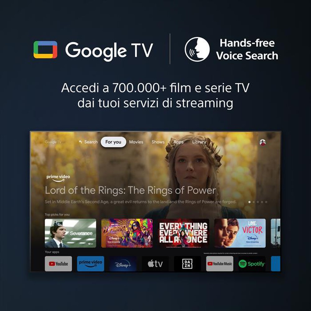 Immagine del prodotto SONY - Smart TV LED UHD 4K 85" KD85X80LAEP-Nero