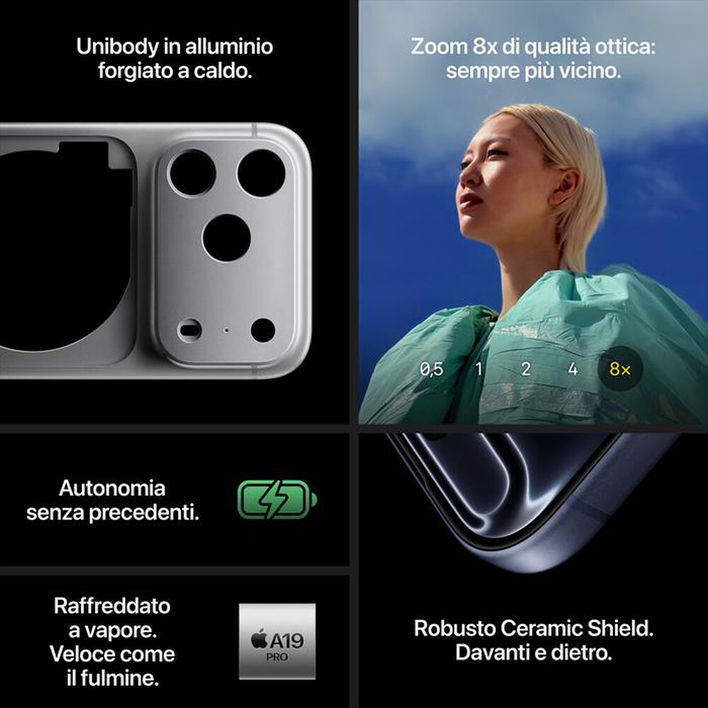 Immagine del prodotto APPLE - iPhone 17 Pro Max 256GB-Argento