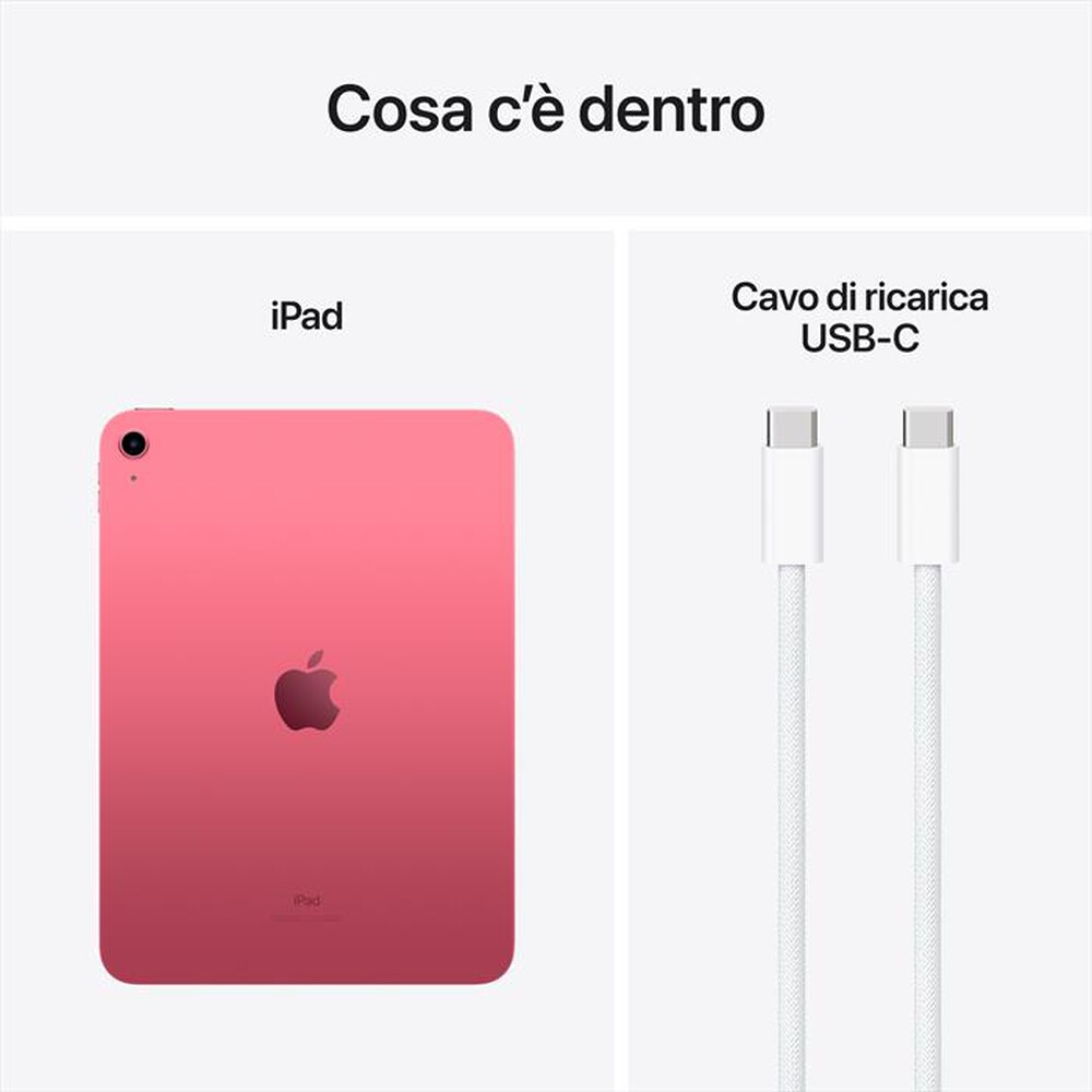 Immagine del prodotto APPLE - iPad 10.9 Wi-Fi 64GB-Rosa