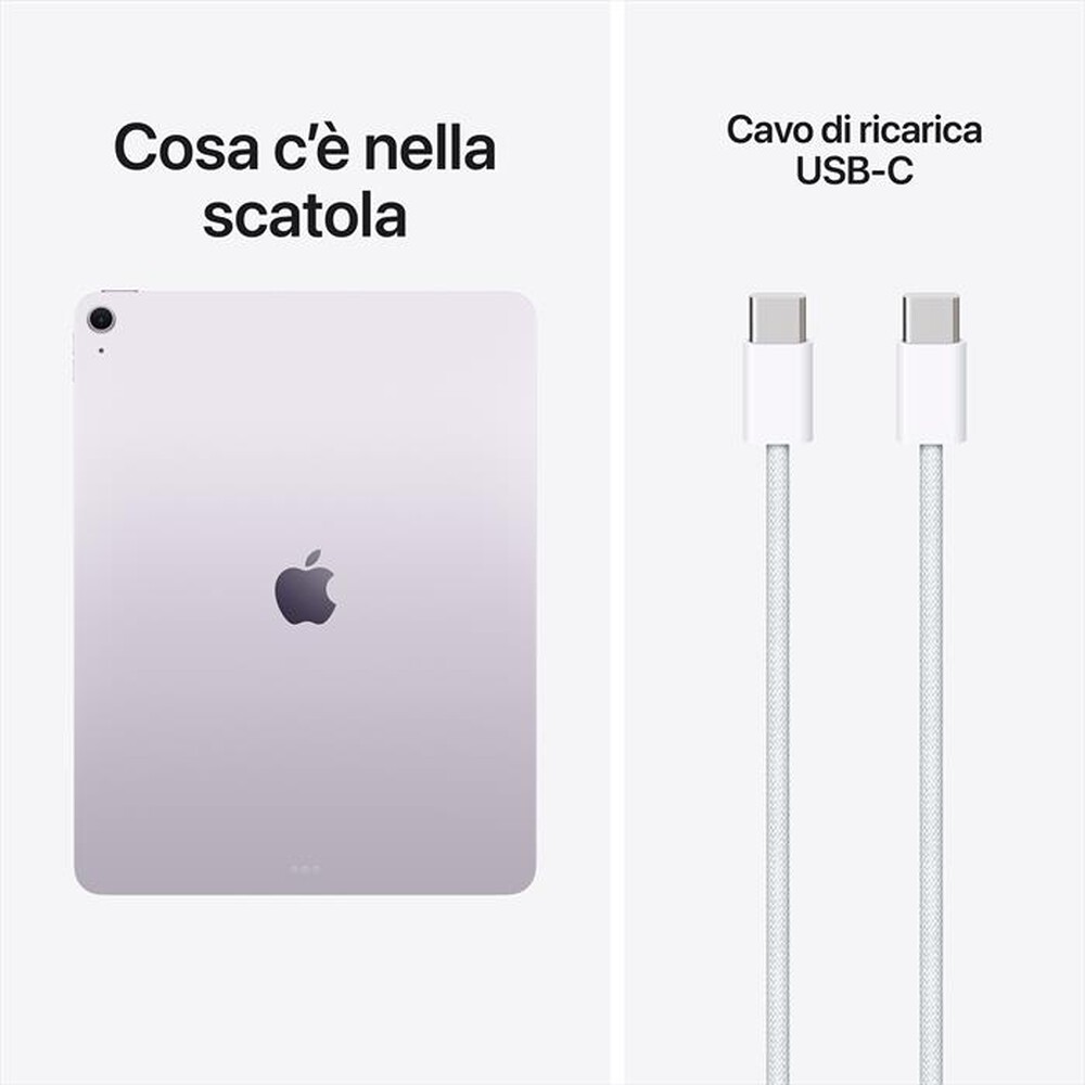 Immagine del prodotto APPLE - iPad Air 13" M4 WiFi 256GB-Viola