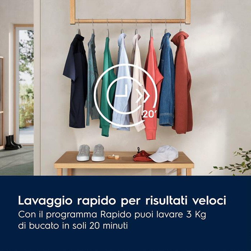 Immagine del prodotto ELECTROLUX - Lavatrice EW6FBG19G 9 Kg Classe A-Bianco