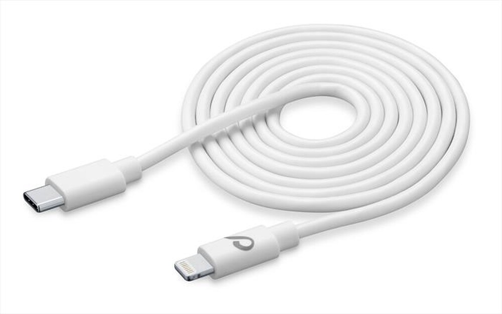 Immagine del prodotto CELLULARLINE - USBDATAC2LMFI2MW USB Data Cable Home-USB-C-Bianco