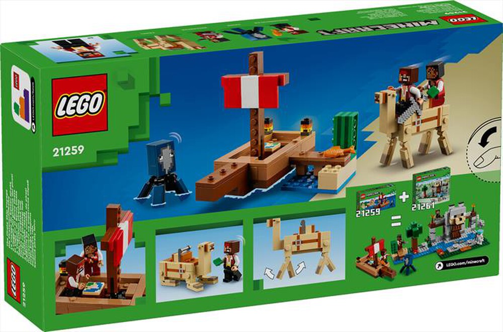 Immagine del prodotto LEGO - MINECRAFT Il viaggio del galeone dei pirati 21259