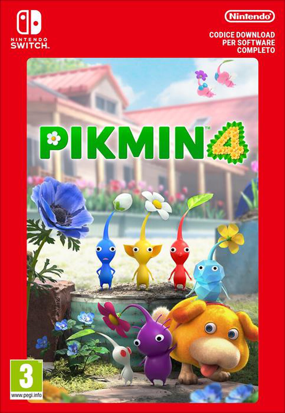 Immagine del prodotto NINTENDO - PIKMIN 4 - CODICE DOWNLOAD