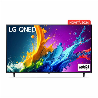 LG - Smart TV QNED Serie 80 UHD 4K 50" 50QNED80T6A-Blu