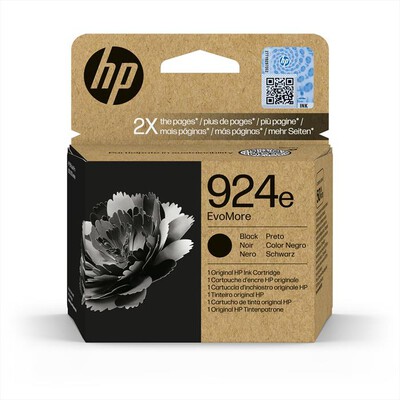 HP - 924E EVO MORE CARTUCCIA DI INCHIOSTRO, NERO-Nero