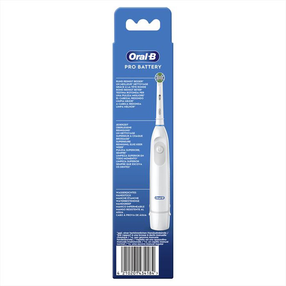 Immagine del prodotto ORAL-B - Spazzolino elettrico PW BATTERIA DB5-BIANCO