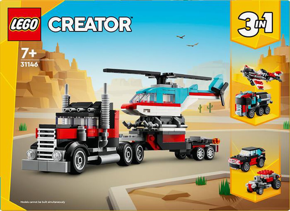 Immagine del prodotto LEGO - CREATOR Autocarro con elicottero 31146