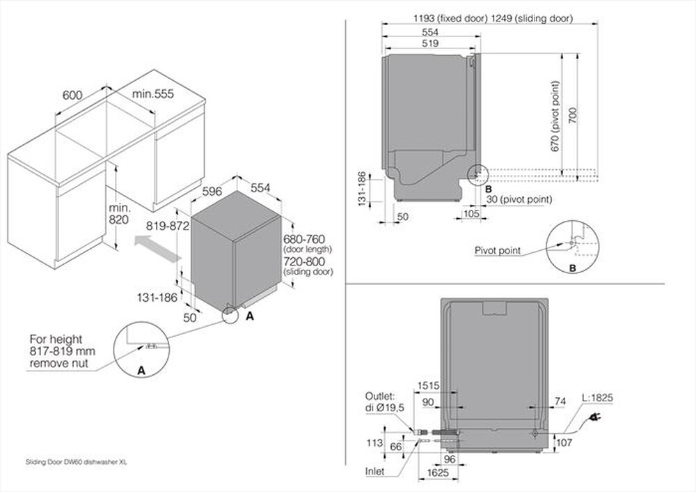 Immagine del prodotto ASKO - Lavastoviglie DFI 533 A Classe C 13 coperti