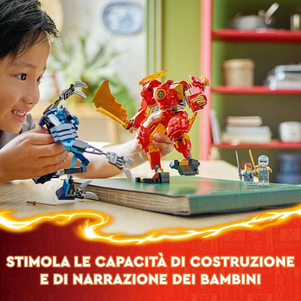 Immagine del prodotto LEGO - NINJAGO Mech elemento Fuoco di Kai 71808
