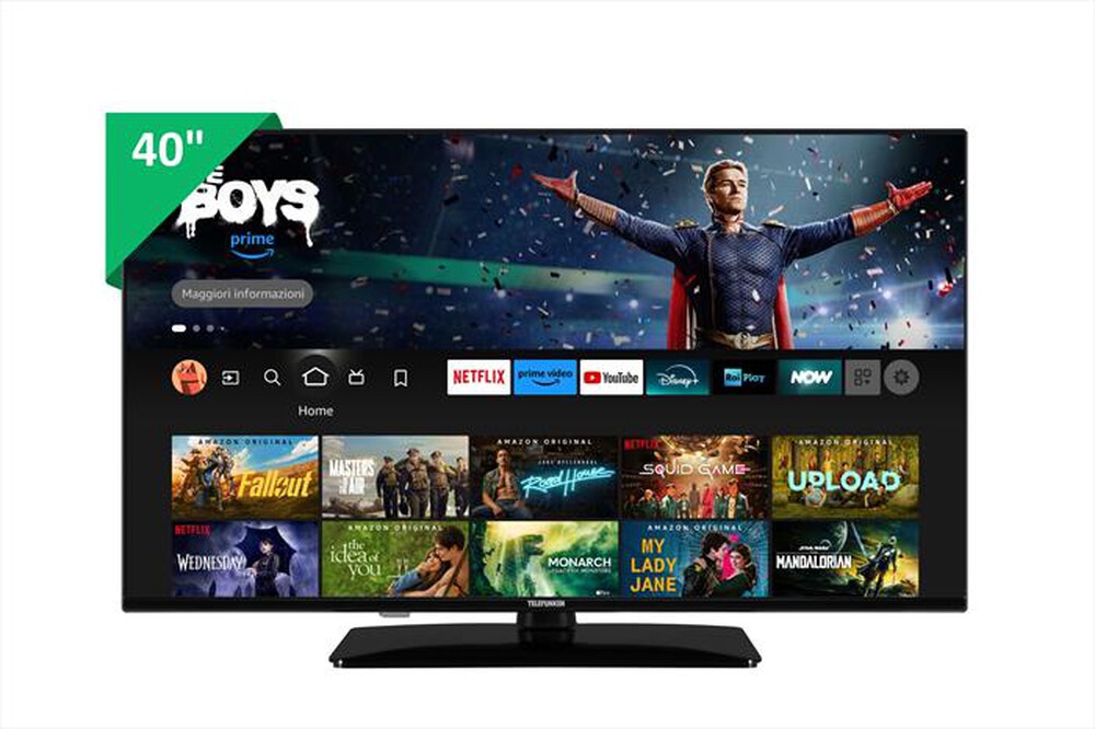 Immagine del prodotto TELEFUNKEN - Smart TV LED FHD 40" TE40759B50V4F-Nero