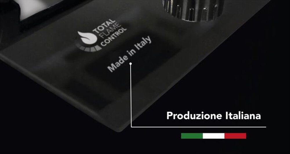 Immagine del prodotto GLEM GAS - Piano cottura a gas GV75TXBK 70cm-Nero Lucido