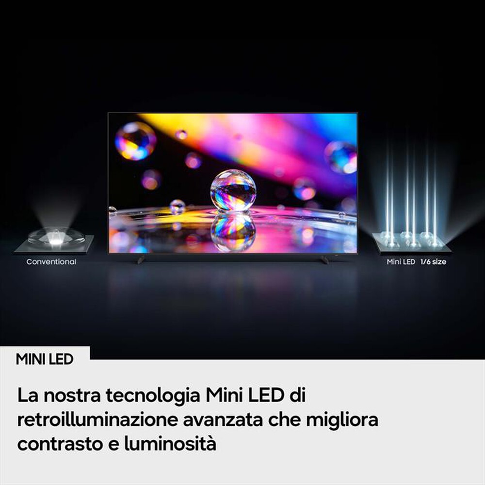 Immagine del prodotto SAMSUNG - Smart TV Mini LED 4K AI 65" UE65M70HAUXZT-Titan Gray