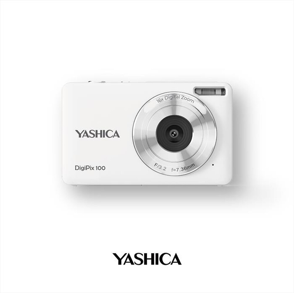 Immagine del prodotto YASHICA - Fotocamera digitale compatta DIGIPIX-BIANCO