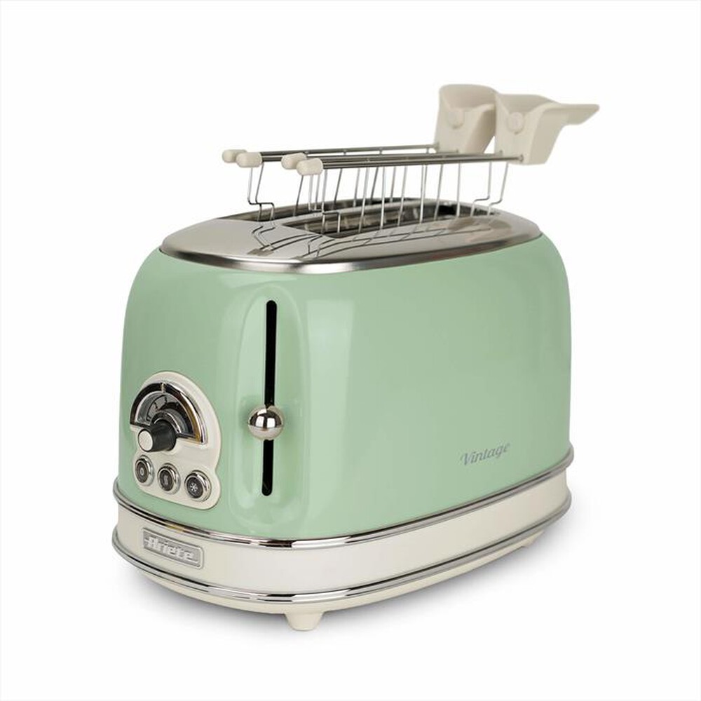 Immagine del prodotto ARIETE - 155 Tostapane 2 Fette con Pinze Vintage-verde