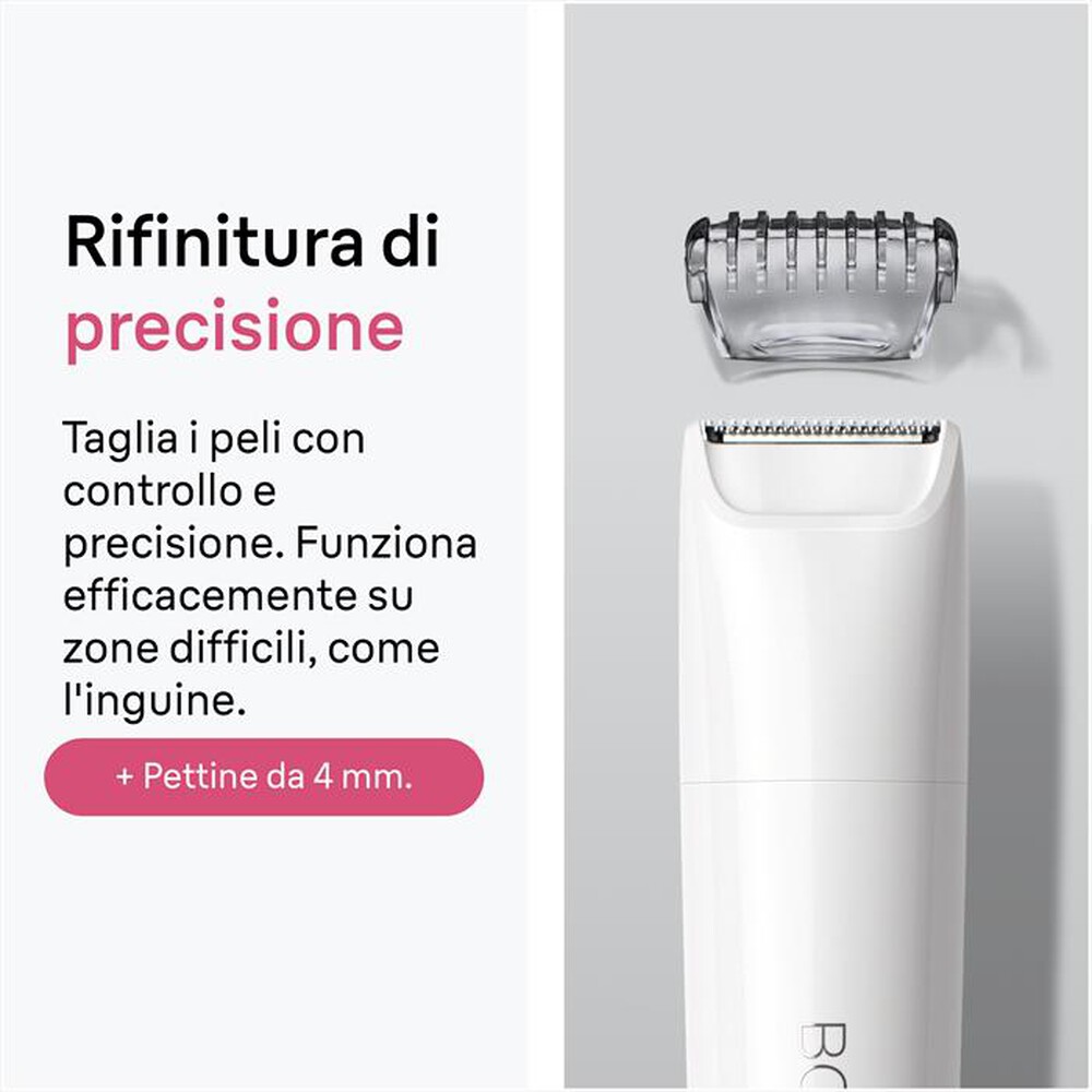 Immagine del prodotto BRAUN - Mini rifinitore corpo BS1000-Bianco
