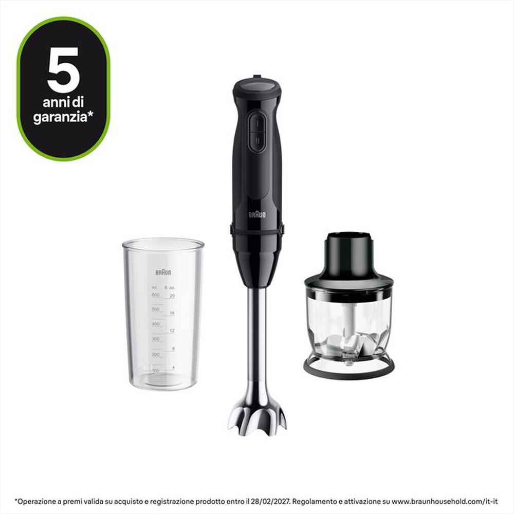 Immagine del prodotto BRAUN - Minipimer MULTIQUICK 3 MQ30201M-NERO