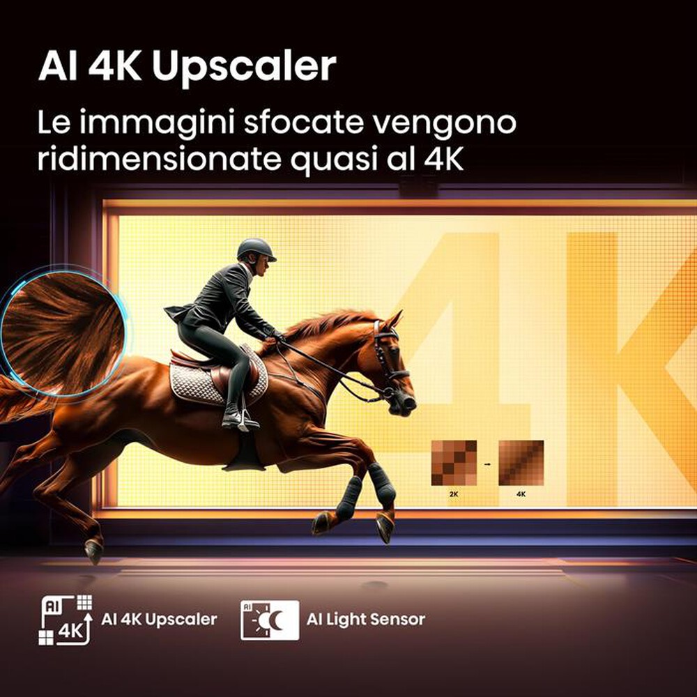 Immagine del prodotto HISENSE - Smart TV 50" 4K Ultra HD 50A69Q-NERO
