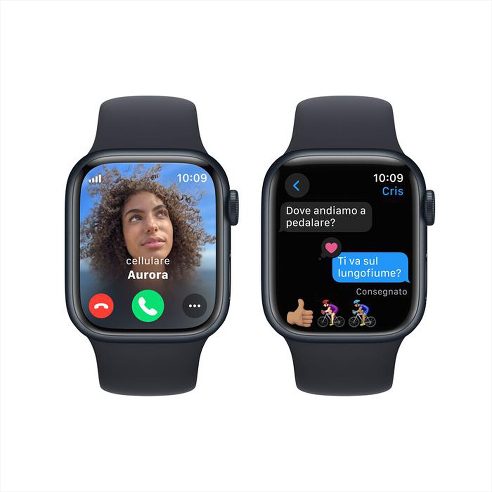 Immagine del prodotto APPLE - Watch Series 9 GPS + Cellular Cassa 41mm - S/M-Mezzanotte