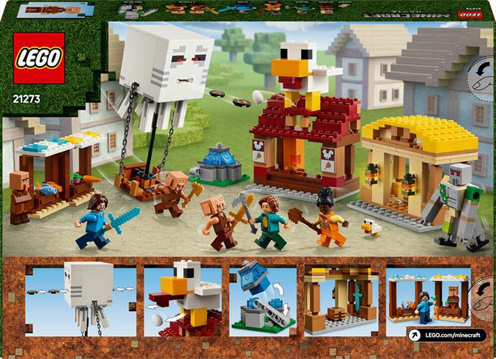 Immagine del prodotto LEGO - MINECRAFT Attacco al villaggio Ghast-pallone 21273
