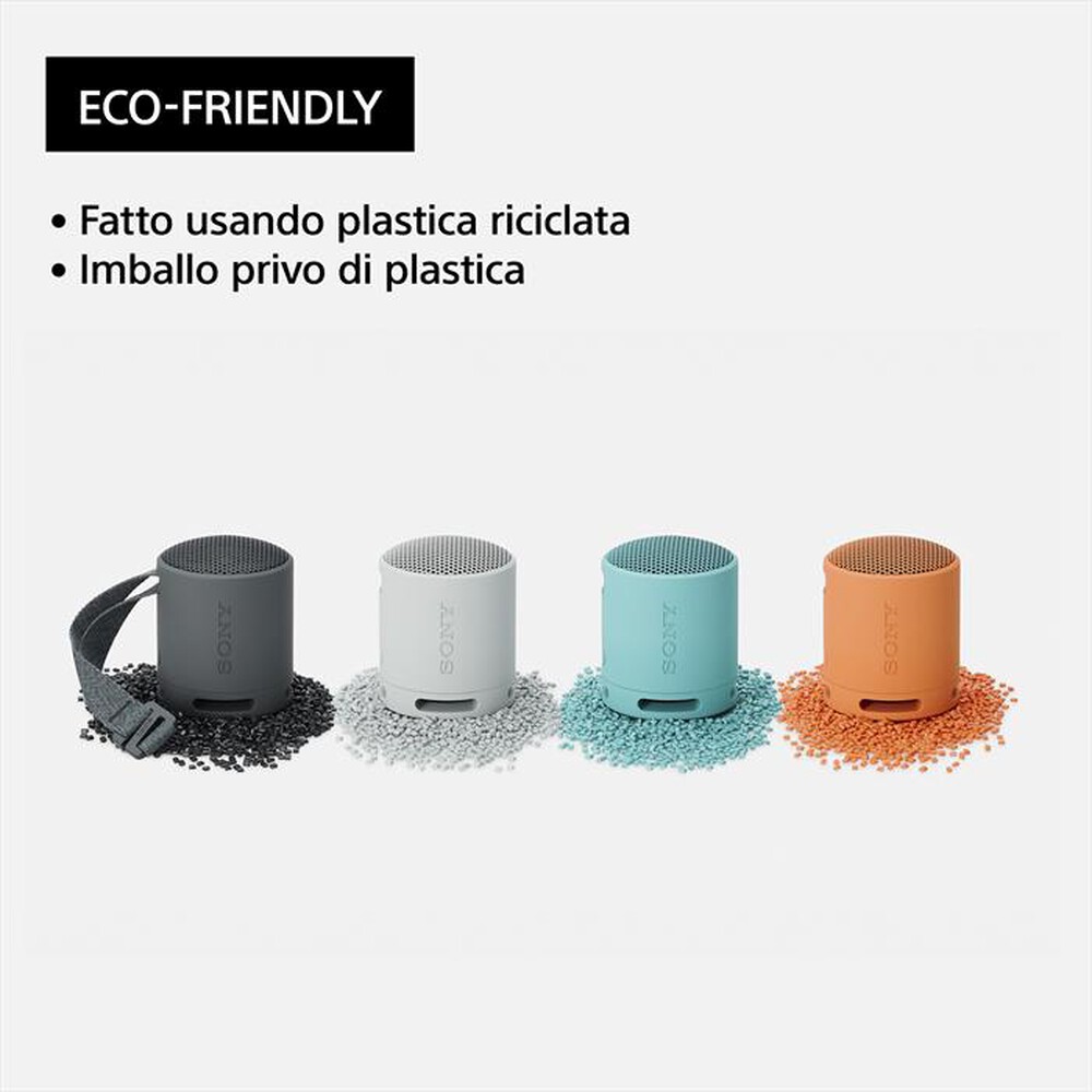 Immagine del prodotto SONY - Speaker SRSXB100H.CE7-Grigio