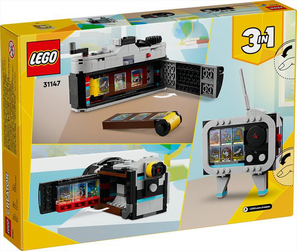Immagine del prodotto LEGO - CREATOR Fotocamera retr&ograve; 31147