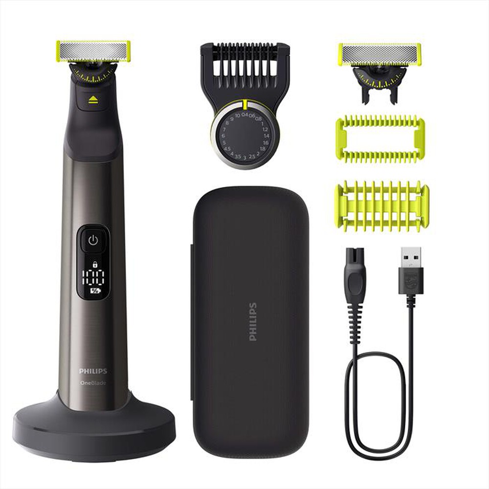 Immagine del prodotto PHILIPS - Regolabarba OneBlade Pro 360 Face + Body QP6652/61-Nero