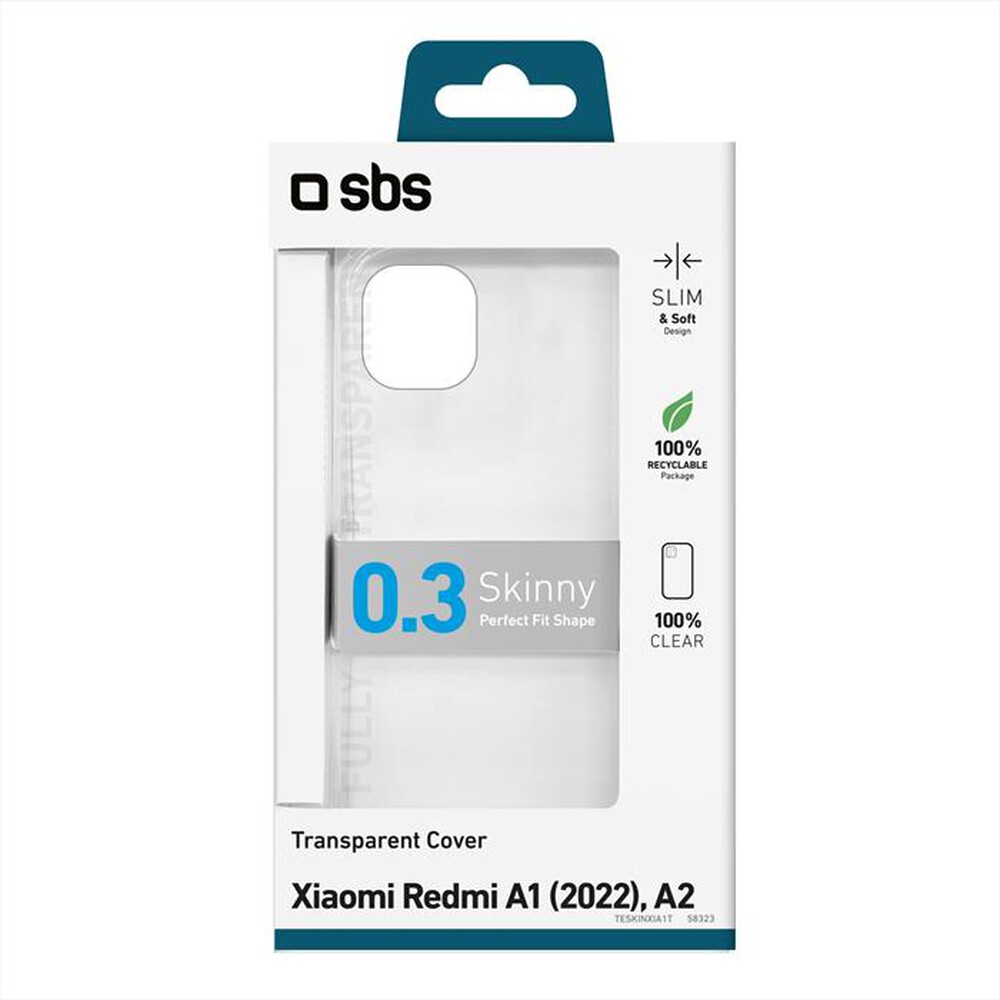 Immagine del prodotto SBS - Cover Skinny TESKINXIA1T Xiaomi Redmi A1 (2022)/A2-Trasparente