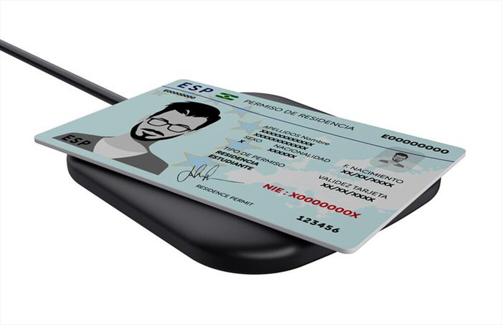 Immagine del prodotto TRUST - CETO CONTACTLESS SMARTCARD READER-Black