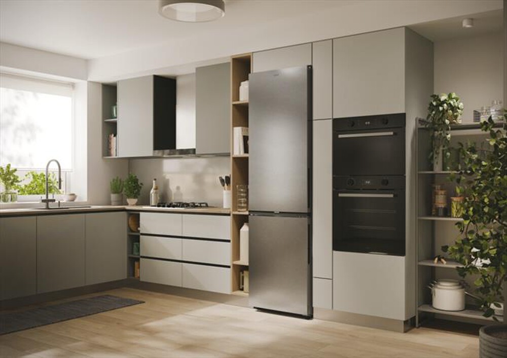 Immagine del prodotto CANDY - Frigorifero combinato CNCQ2T620EX Classe E 409 lt-Stainless steel