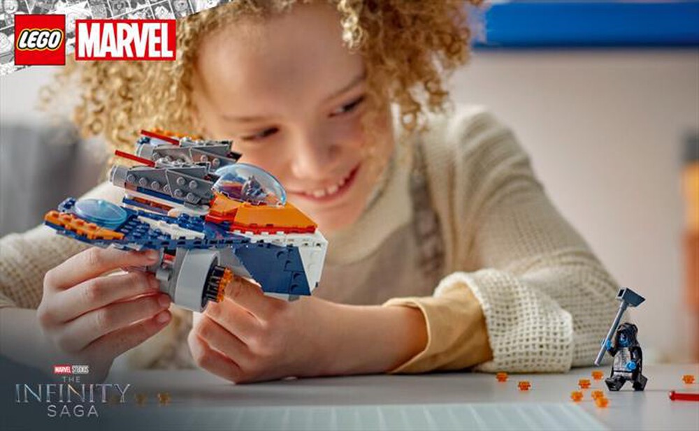 Immagine del prodotto LEGO - SUPER HEROES MARVEL Warbird Rocket vs Ronan 76278