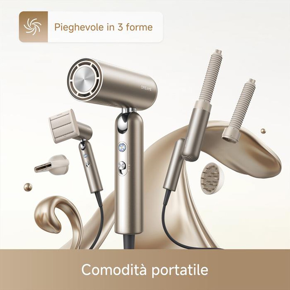 Immagine del prodotto DREAME - Asciugacapelli POCKET PRO 2 HAIR DRYER-Gold